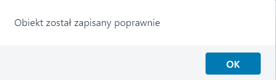 Komunikat w oknie edycji – ‘Identyfikacja’