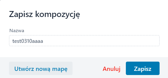 Zapis kompozycji