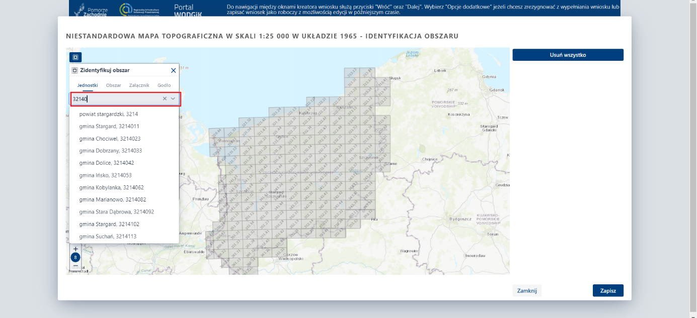 Zidentyfikuj obszar - Jednostki - TERYT Zidentyfikuj obszar - Jednostki - TERYT