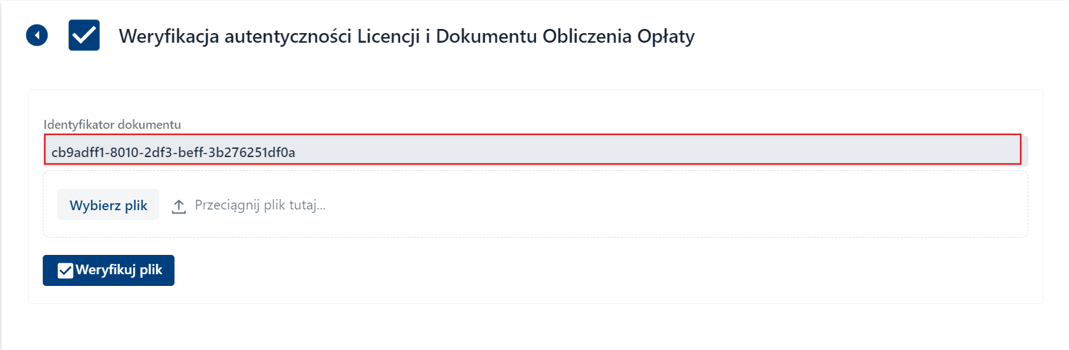 Weryfikacja autentyczności Licencji i DOO Weryfikacja autentyczności Licencji i DOO