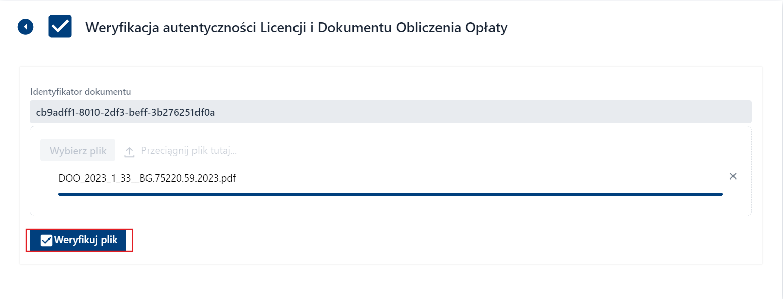 Weryfikacja autentyczności Licencji i DOO- weryfikacja Weryfikacja autentyczności Licencji i DOO- weryfikacja