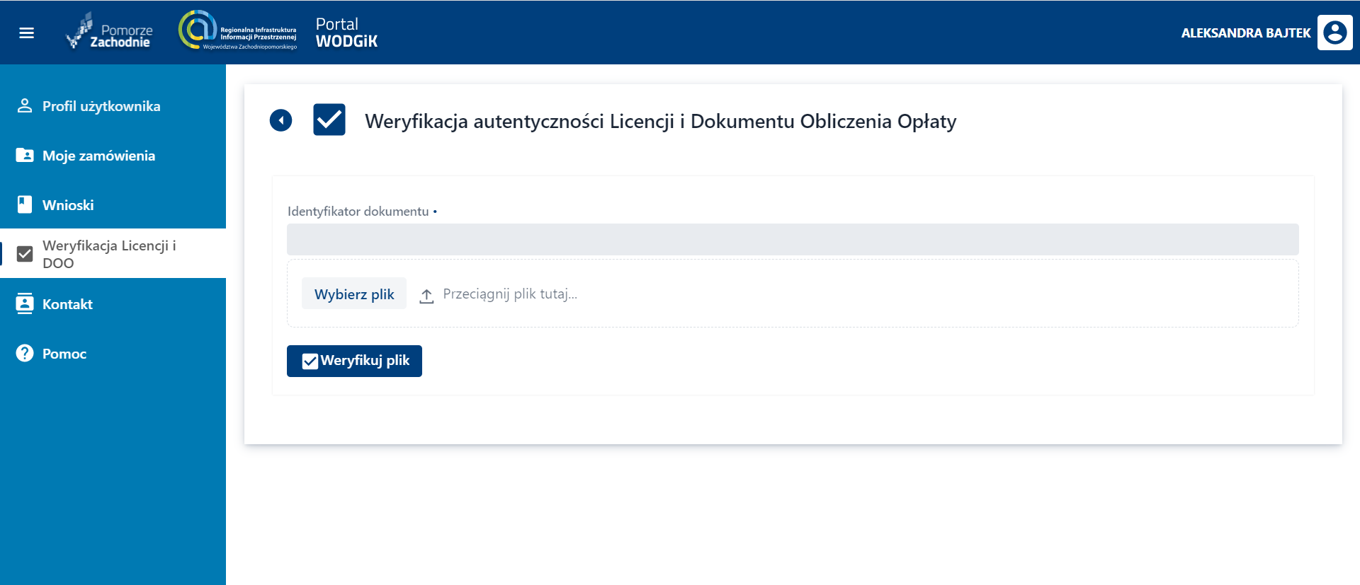 Weryfikacja Licencji i DOO Weryfikacja Licencji i DOO