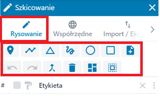 Zakładka ‘Rysowanie’