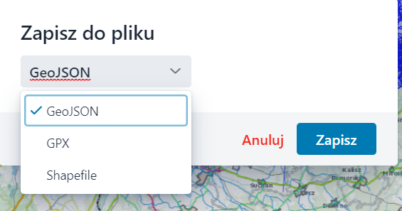 Zapisanie szkicu na dysku lokalnym Użytkownika