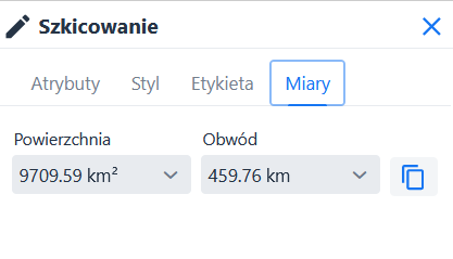 Szkicowanie - zmiana miar szkicu