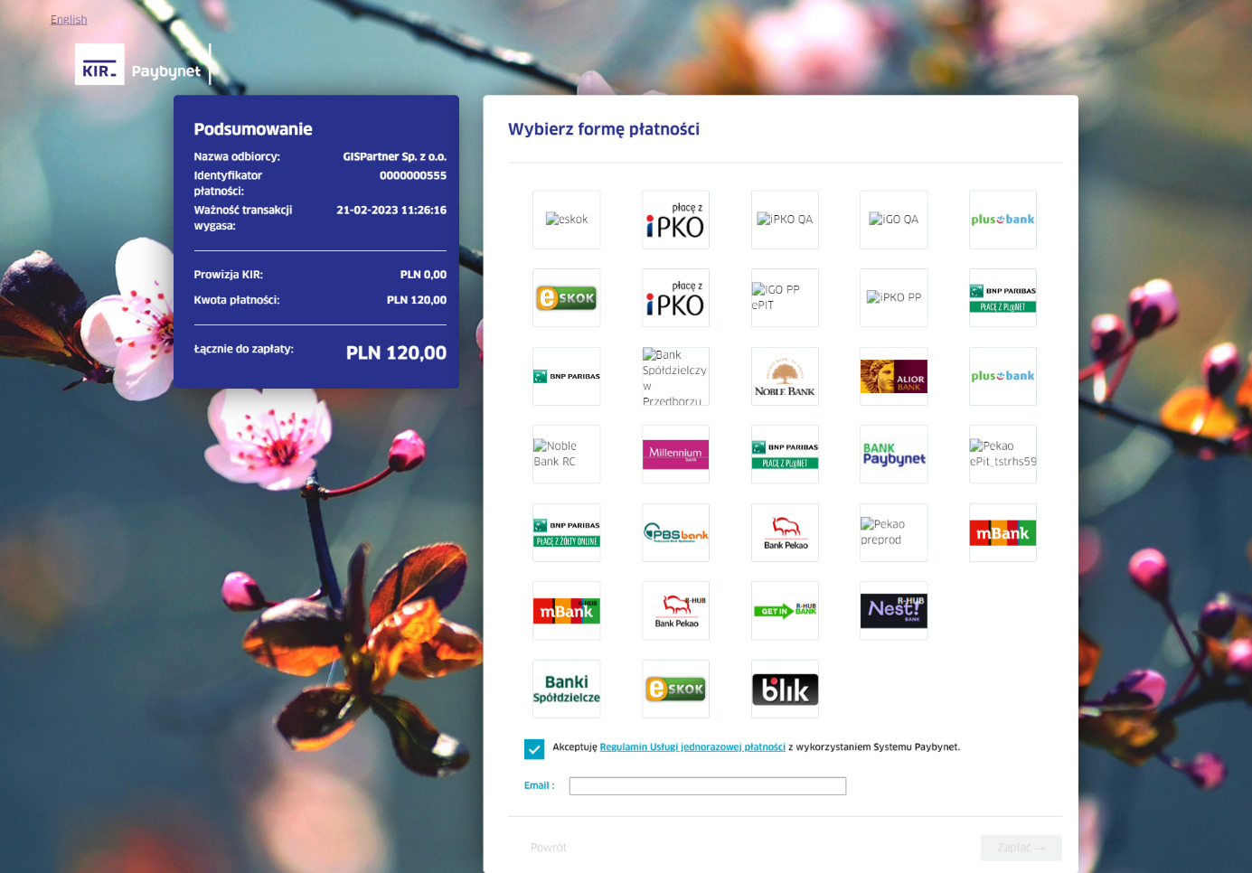 Składanie wniosku wymagającego opłaty – cz. 7