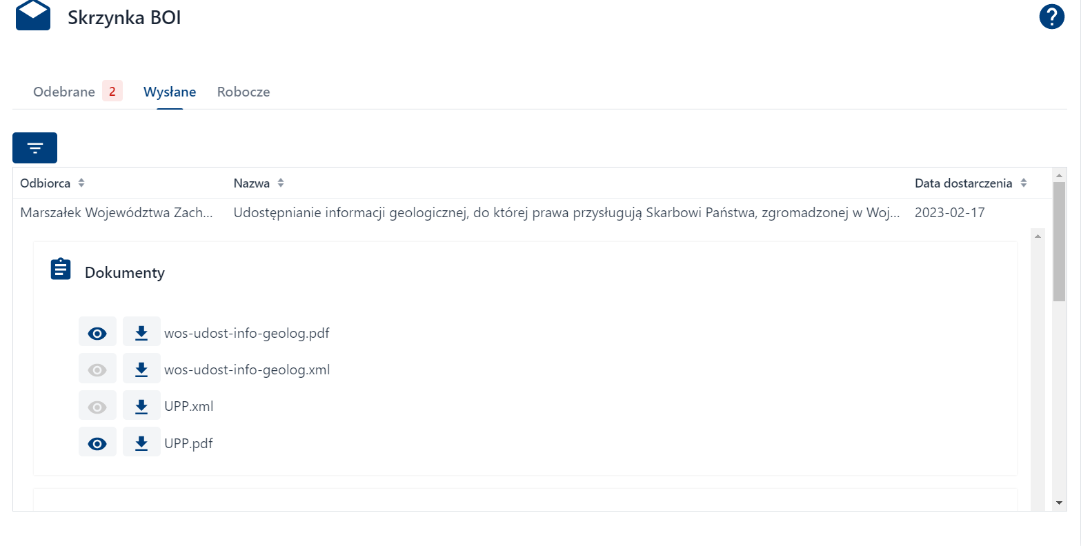 Wniosek wymagający uwierzytelniania – Skrzynka BOI – cz. 2