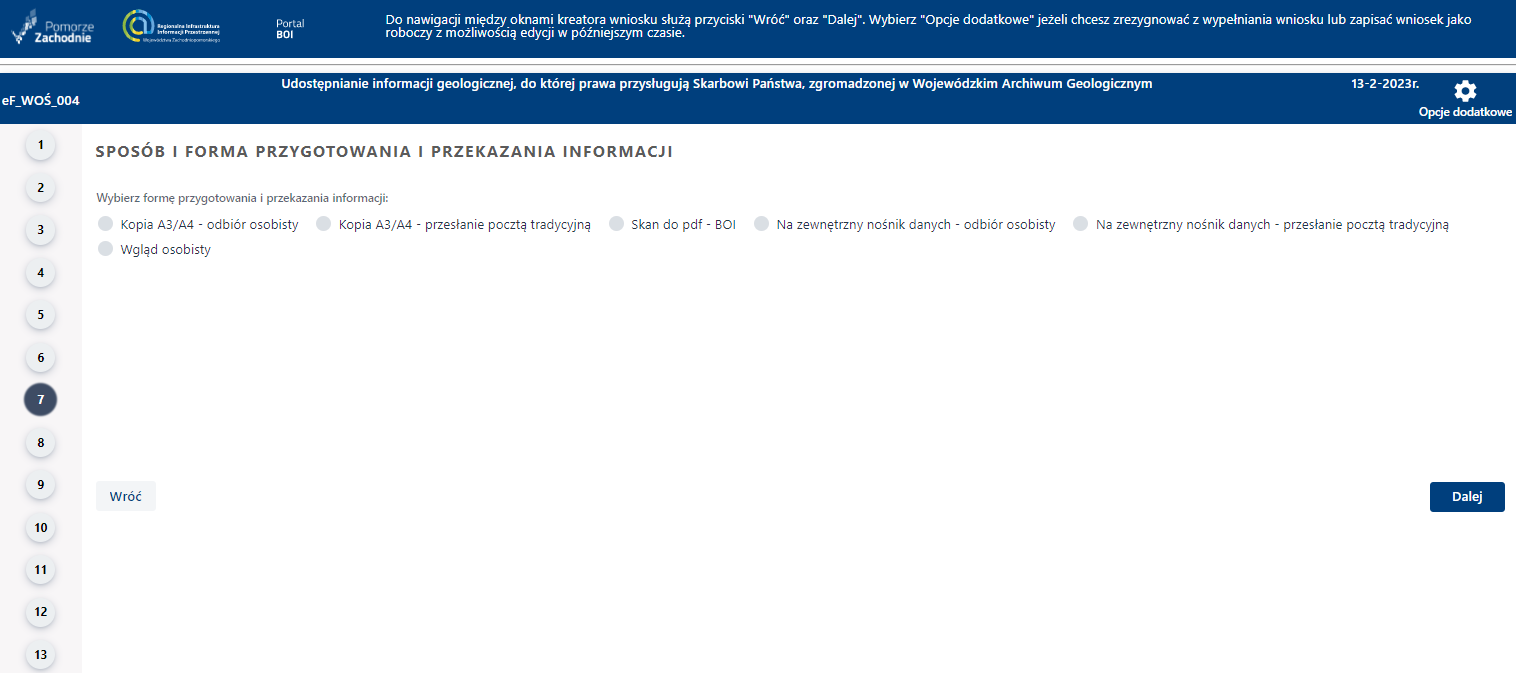 Składanie wniosku wymagającego uwierzytelniania – cz. 9
