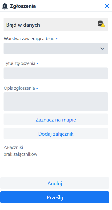 Zgłoś błąd do danych</fig